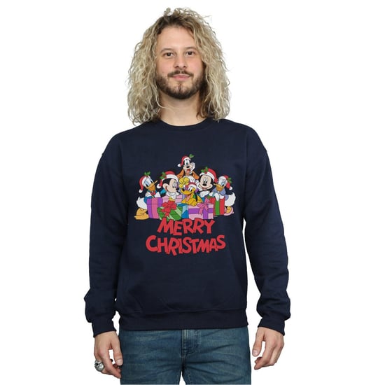 Disney - "Mickey Mouse and Friends" Sweatshirt für Herren (Marineblau) - Image 2