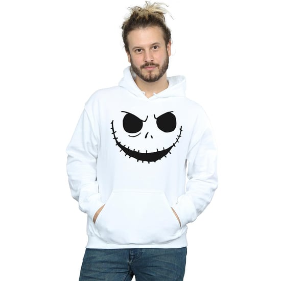Disney - "Nightmare Before Christmas Jack's Face" Kapuzenpullover für Herren (Weiß) - Image 2