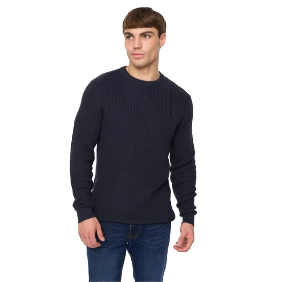 Crosshatch - "Jampster" Sweatshirt für Herren, Rundhalsausschnitt, Jerseyware (Marine) - Image 1