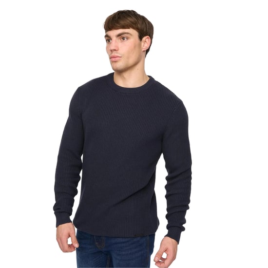 Crosshatch - "Jampster" Sweatshirt für Herren, Rundhalsausschnitt, Jerseyware (Marine) - Image 2