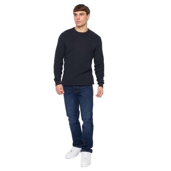 Crosshatch - "Jampster" Sweatshirt für Herren, Rundhalsausschnitt, Jerseyware (Marine) - Image 3