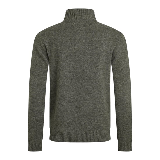 Weird Fish - "Helmsdale Eco" Pullover mit kurzem Reißverschluss für Herren (Verblichenes Jeansblau) - Image 2