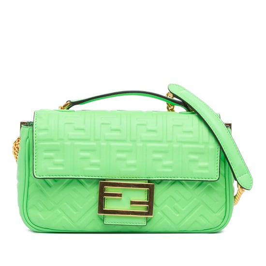 Baguette Leder Schultertasche - Image 1