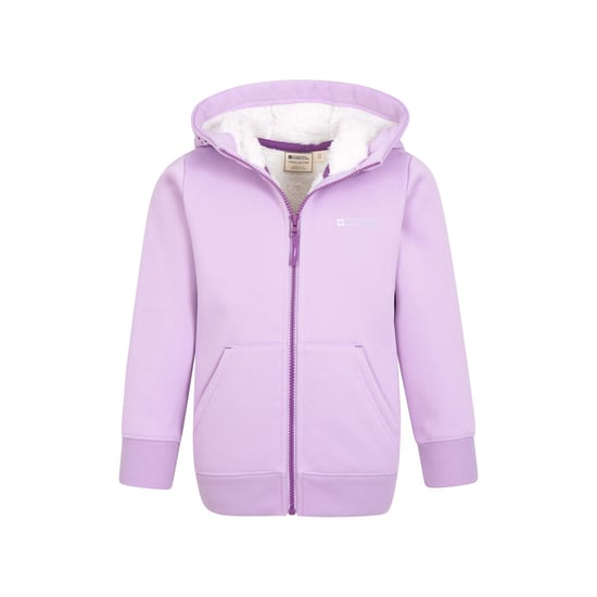 Mountain Warehouse - "Alpine II" Hoodie mit durchgehendem Reißverschluss für Kinder (Violett) - Image 4