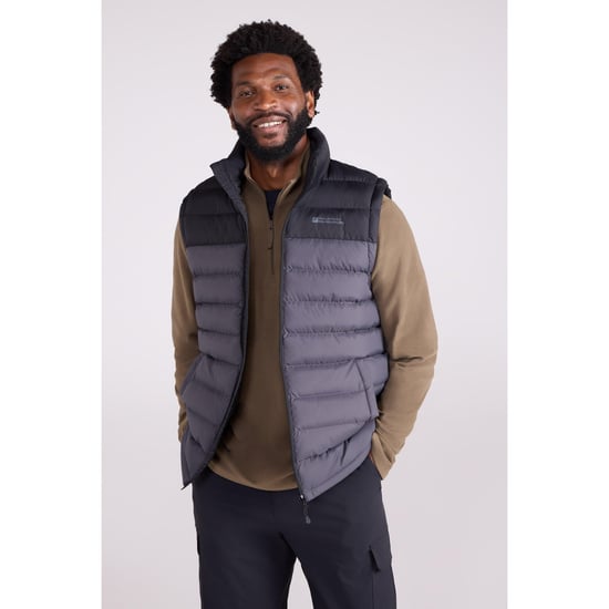 Mountain Warehouse - "Seasons II" Weste Wattiert für Herren (Dunkelgrau) - Image 1