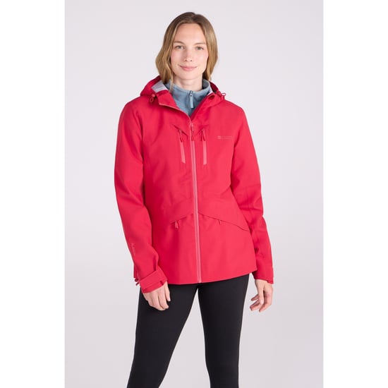 Mountain Warehouse - "Rhine Extreme" Jacke, wasserfest für Damen, 3 Lagen (Dunkelrot) - Image 1