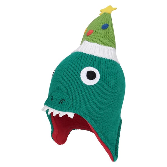 Mountain Warehouse - Wintermütze für Kinder, Mit Vlies gefüttert, weihnachtliches Design (Grün) - Image 3
