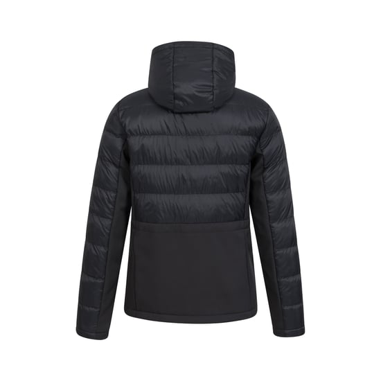 Mountain Warehouse - "Turbine" Softshelljacke Wattiert für Damen (Pechschwarz) - Image 2