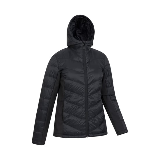 Mountain Warehouse - "Turbine" Softshelljacke Wattiert für Damen (Pechschwarz) - Image 3