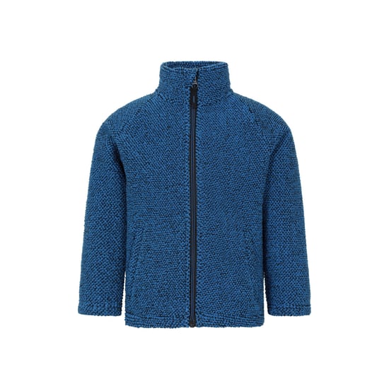 Mountain Warehouse - "Ash" Fleecejacke für Kinder, Durchgehender Reißverschluss, Meliert (Blau) - Image 1