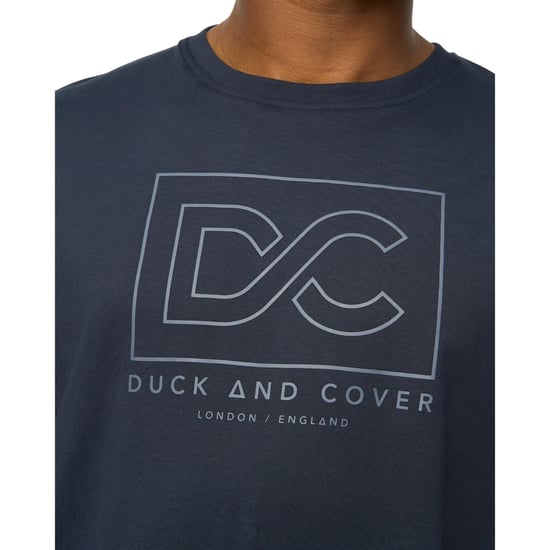 Duck and Cover - "Rampmoore" T-Shirt für Herren, Schwer (Marine) - Image 3