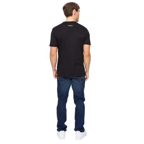 Crosshatch - "Moules" T-Shirt für Herren (Schwarz) - Image 2