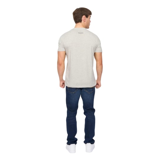Crosshatch - "Moules" T-Shirt für Herren (Grau meliert) - Image 2