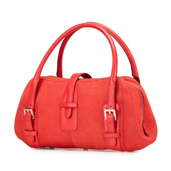 Leder Schnallenhandtasche - Image 2