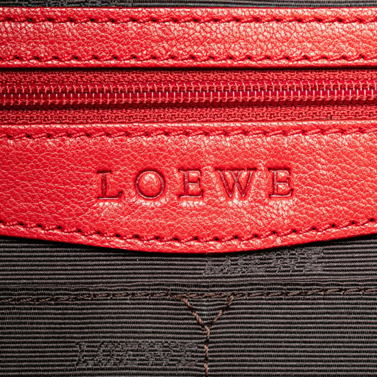 Leder Schnallenhandtasche - Image 5