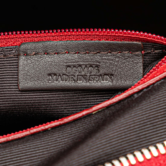 Leder Schnallenhandtasche - Image 6