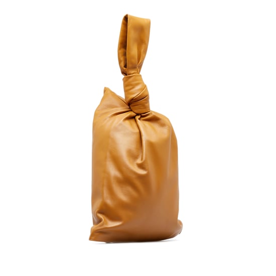 Drehverschluss-Ledertasche mit Griff - Image 2