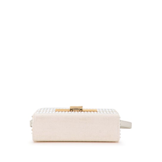 Die Pouch aus kristallverziertem Canvas Crossbody - Image 3
