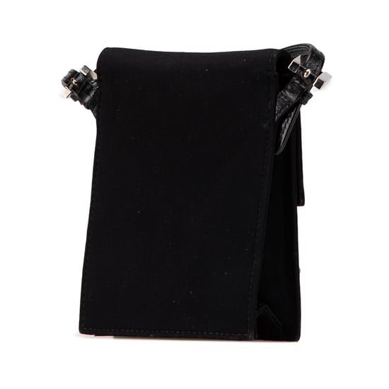 Schwarz Canvas Umhängetasche - Image 3