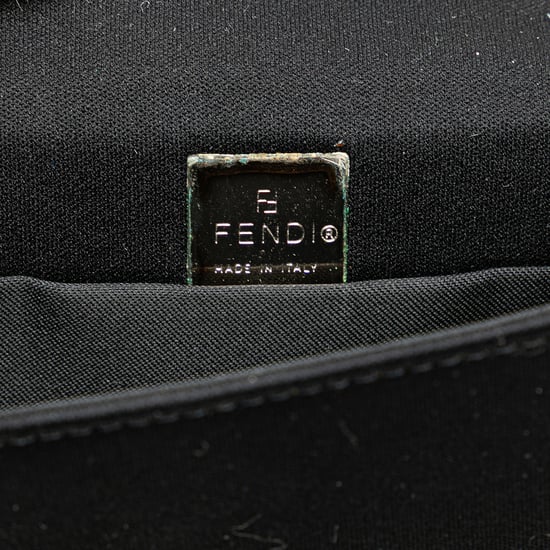 Schwarz Canvas Umhängetasche - Image 6
