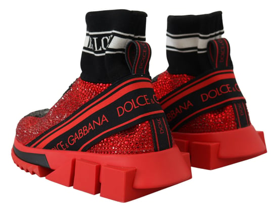 Portofino Sneakers Rote Kristalle Cs1676 - Image 4