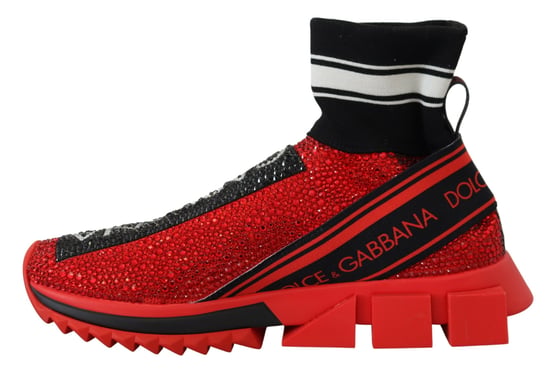 Portofino Sneakers Rote Kristalle Cs1676 - Image 5