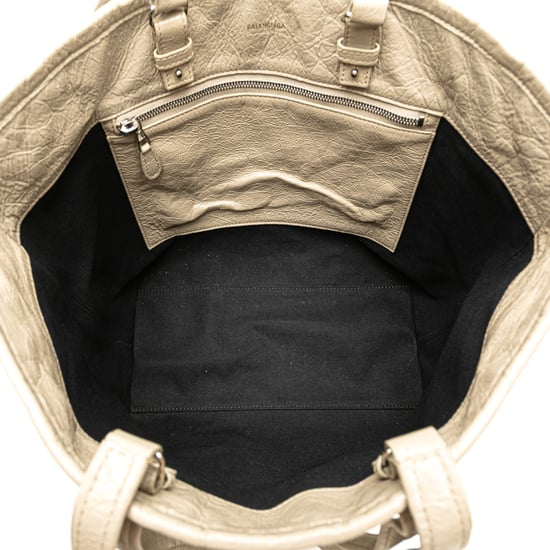 Gestreifte Leinenshoppingtasche - Image 4