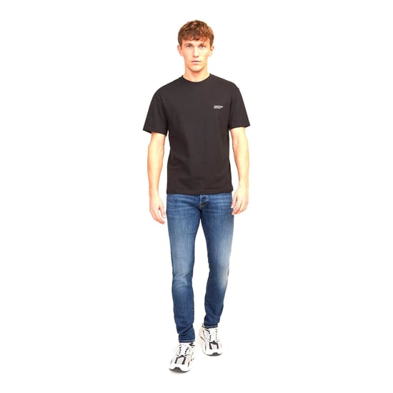 Jack & Jones Glenn Fox Baumwoll Herren Slim Jeans Blau - Image 1