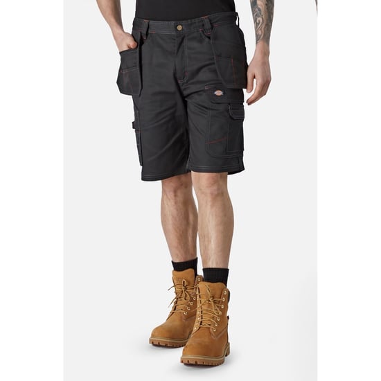 Dickies Redhawk Pro Arbeits-Polyester Herren Schwarz Arbeitsshorts - Image 2