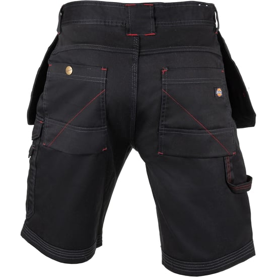 Dickies Redhawk Pro Arbeits-Polyester Herren Schwarz Arbeitsshorts - Image 5