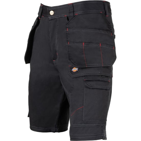 Dickies Redhawk Pro Arbeits-Polyester Herren Schwarz Arbeitsshorts - Image 6