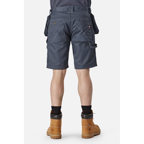 Dickies Redhawk Pro Arbeits-Polyester Herren Graue Arbeitsshorts - Image 3