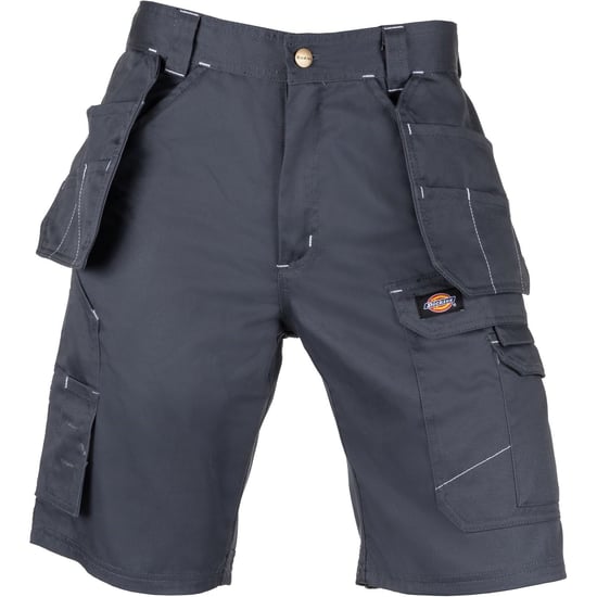 Dickies Redhawk Pro Arbeits-Polyester Herren Graue Arbeitsshorts - Image 4