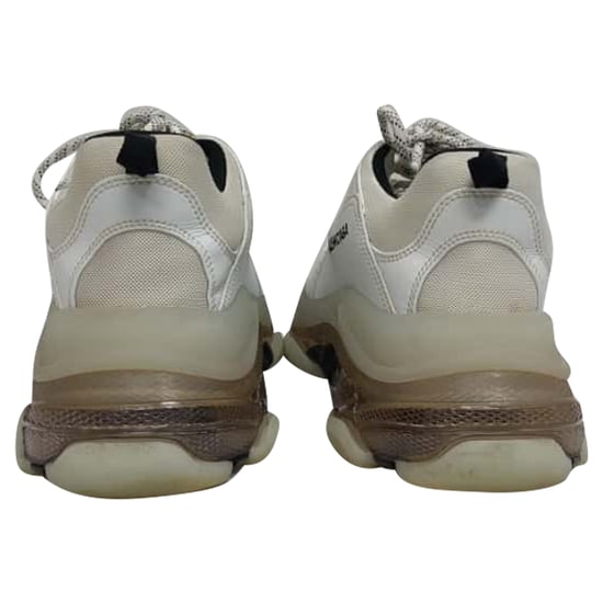 Balenciaga Triple S Clear Sole Sneaker aus weißem Polyester - Image 3