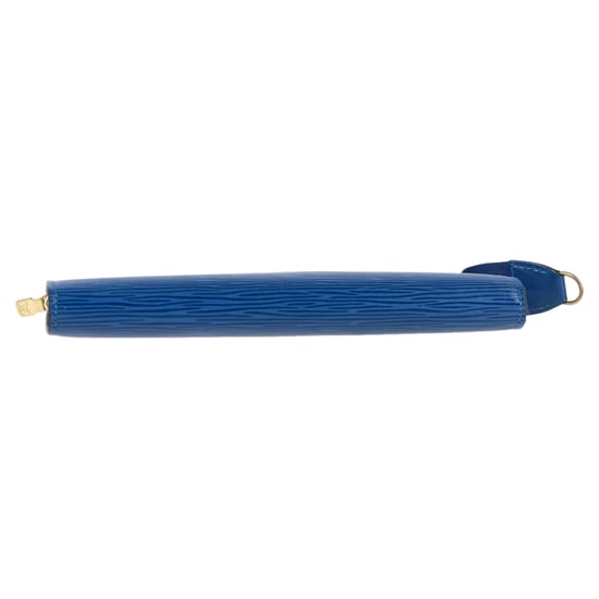 Louis Vuitton Pochette Accessoires Tasche in blauer Epi-Leder - Image 2