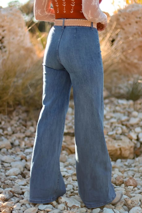 Weite Jeans mit weitem Bein - Image 2