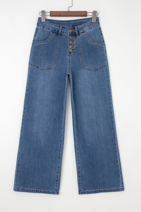 Weite Jeans mit weitem Bein - Image 3