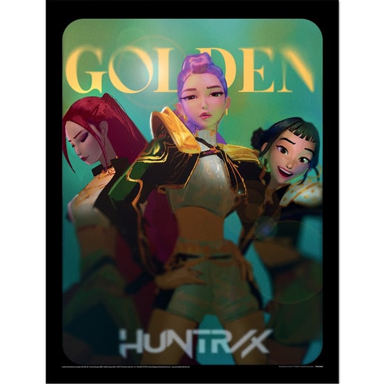 K-Pop Demon Hunters - "Golden" Gerahmtes Poster (Bunt) - Image 1