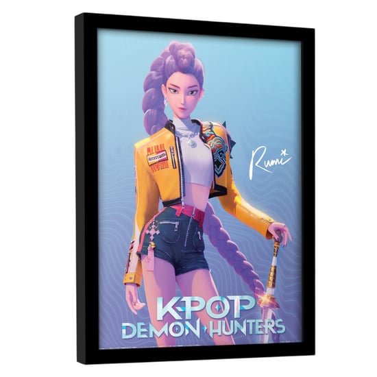 K-Pop Demon Hunters - Gerahmtes Poster, Rumi (Bunt) - Image 2