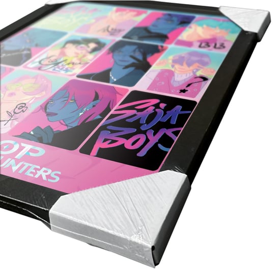 K-Pop Demon Hunters - "Light And Dark" Gerahmtes Poster (Bunt) - Image 2