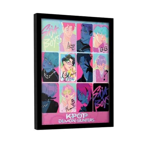 K-Pop Demon Hunters - "Light And Dark" Gerahmtes Poster (Bunt) - Image 3