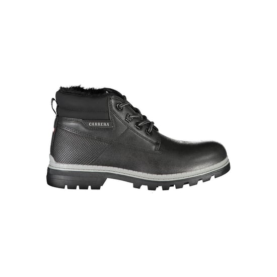 Herren Schwarze Kunstleder Stiefeletten Ca25370 - Image 1