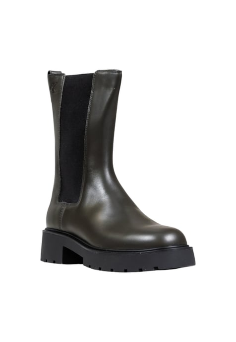 Stiefeletten mit Profilsohle und elastischem Einsatz - Image 2