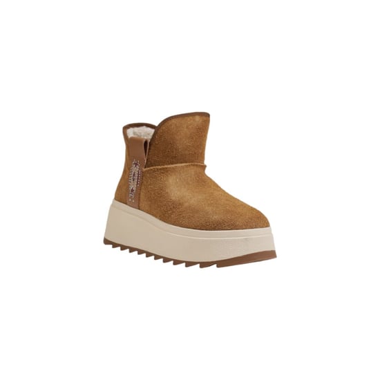 Moon Bootie Wildleder Schaffell Plattform - Image 2