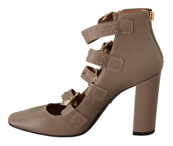 Multibuckle Spitz Zehen Absatzschuhe - Image 2