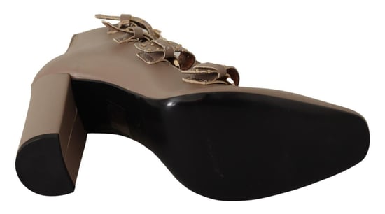Multibuckle Spitz Zehen Absatzschuhe - Image 3