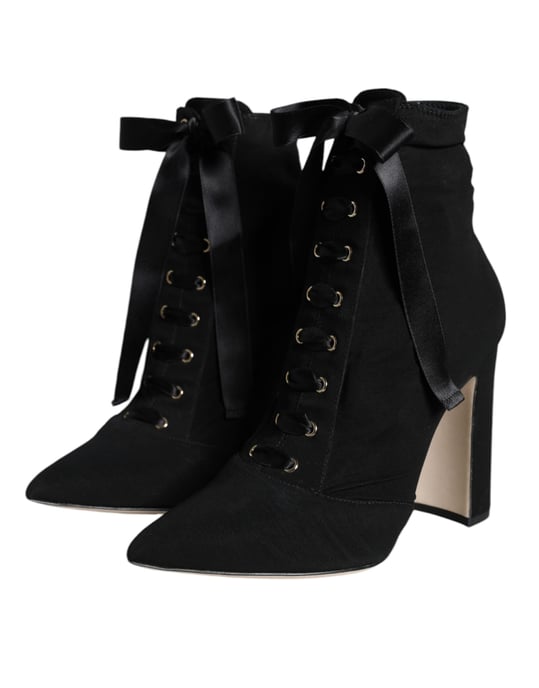 Schnürstiefeletten Schwarz Stil - Image 3