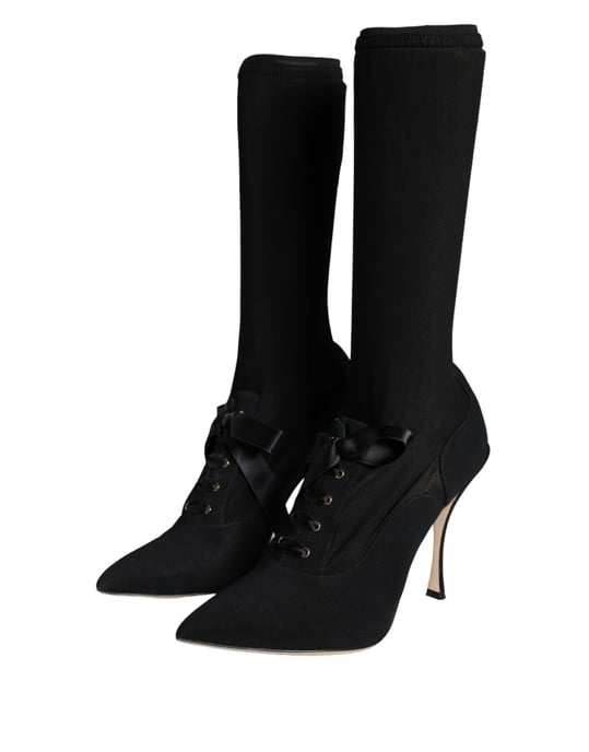 Hochhackige Schnürstiefel - Image 3