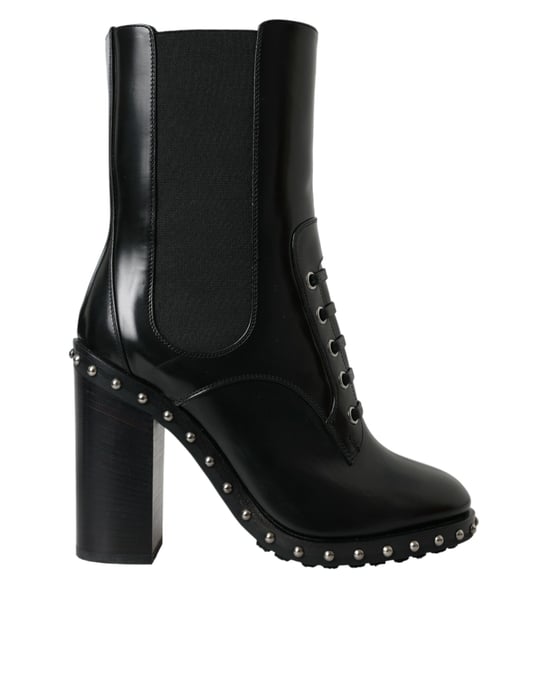Dgb01 Schnürstiefeletten mit Nieten - Image 1