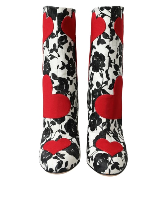 Florale Herz-Booties Modell La10929 - Image 2